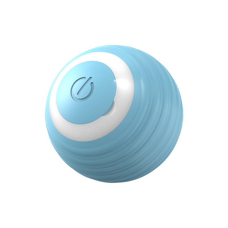 Automatic Moving Bouncing Ball – Smart Self-Rolling Cat Toy for Indoor Kittens