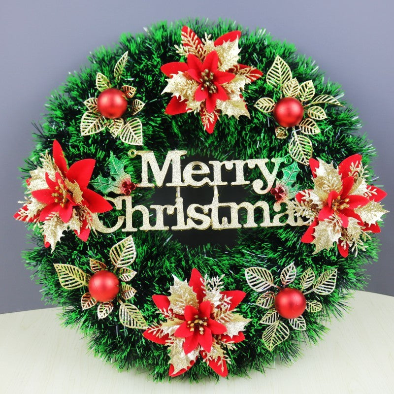 Christmas Festival Wreath – Decorative Door & Window Hanging (Multiple Sizes & Styles) | Pixel & Parcel Co.