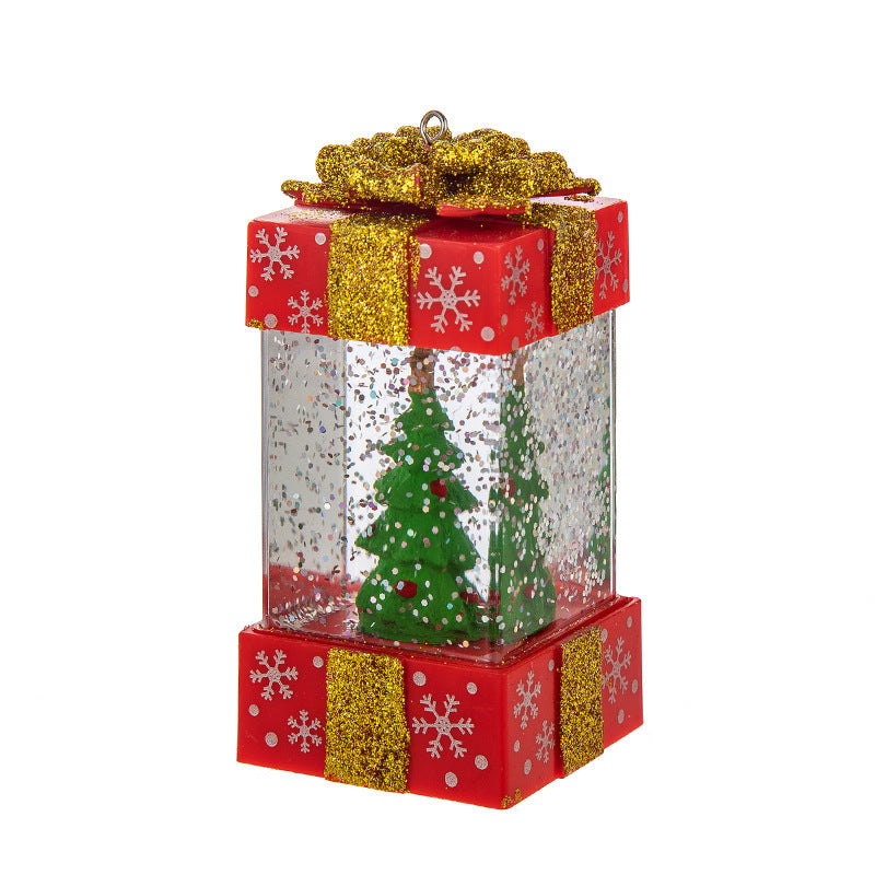 Crystal Ball Christmas Gift Box Lights – Festive Holiday Decoration
