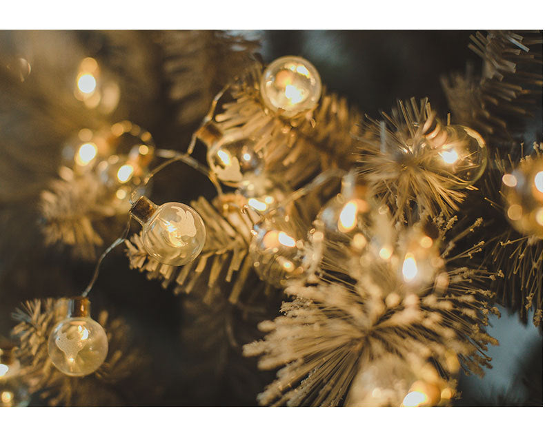Copper Wire LED String Lights – Nordic Style Christmas Decorations (1m) | Pixel & Parcel Co.