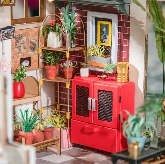 ROBOTIME Rolife DIY Miniature House Kit – Emily’s Flower Shop (DG145)