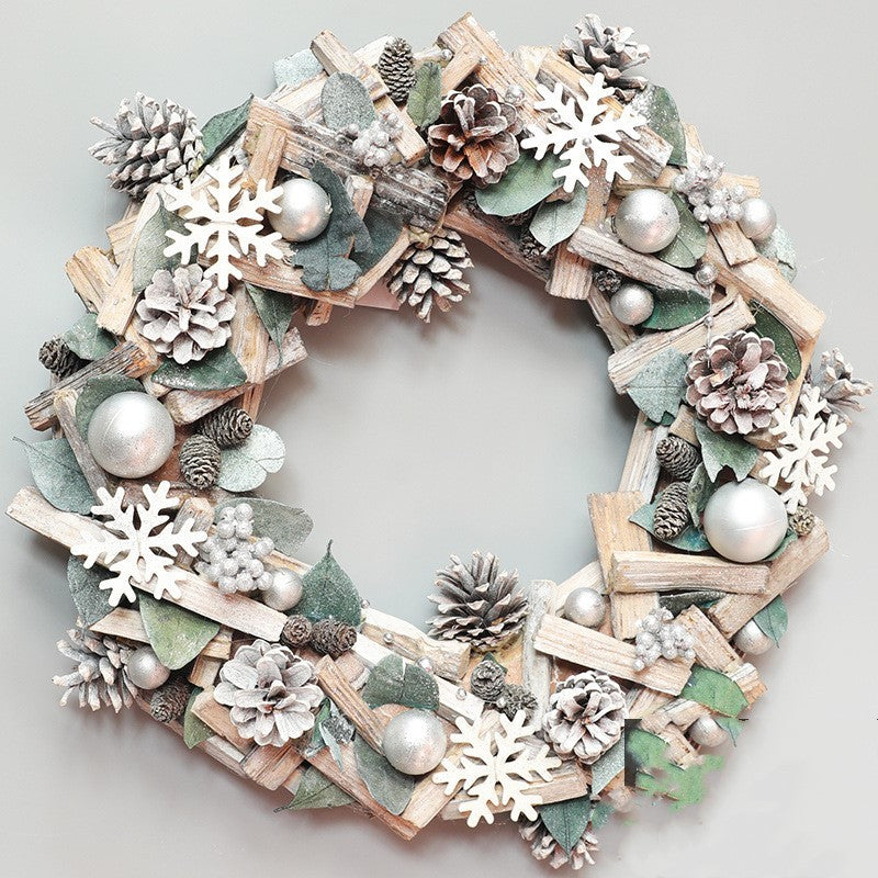 Nordic Porvoo Christmas Garland & Tree – Silver & Red Holiday Decorations | Pixel & Parcel Co.