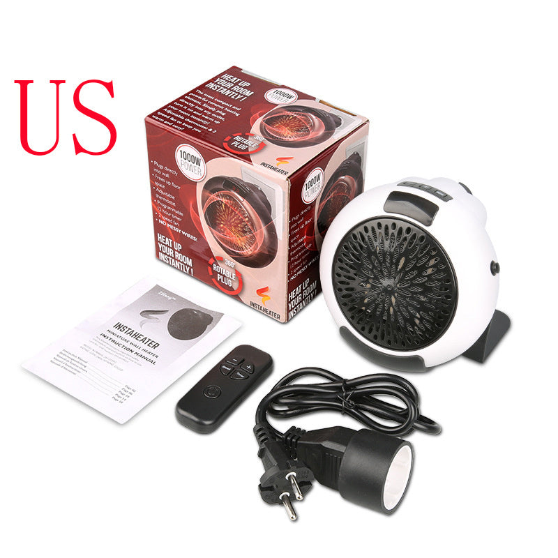 Mini Desktop Heater & Cooler, 400W — 15–32°C Adjustable Thermostat