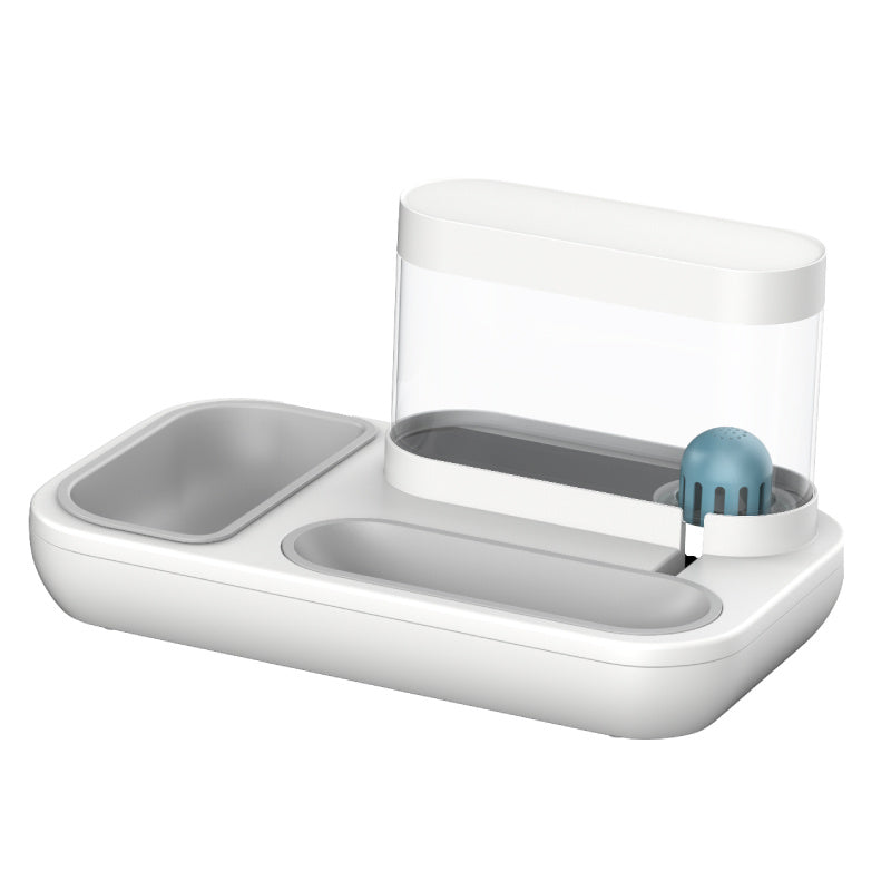 Automatic Pet Cat Feeder & Water Dispenser – 1500ml Double Bowl Design