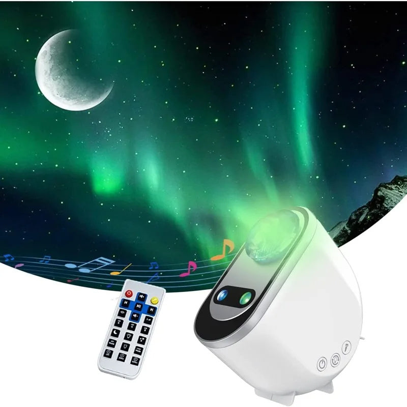 Aurora Borealis Starlight Projector LED Galaxy Star Atmosphere Night Light