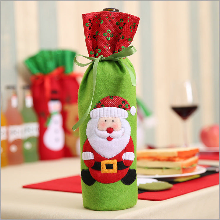 Christmas Wine Bottle Socks – Festive Holiday Decorations