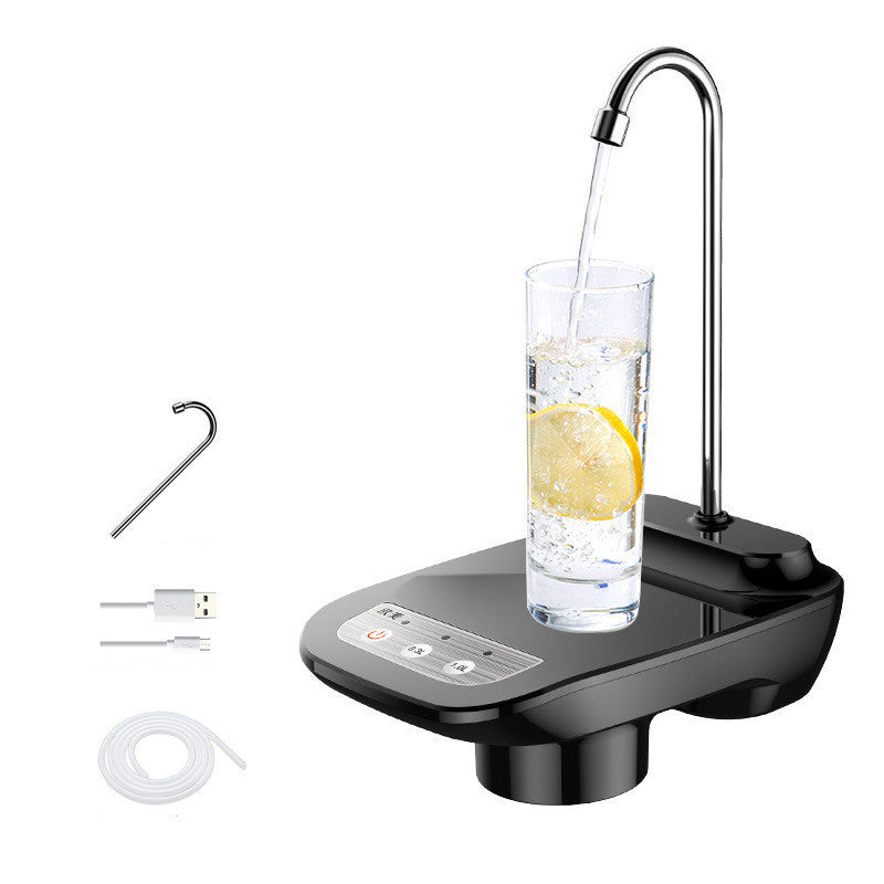 USB Water Dispenser Pump — Quantitative One-Key, With Tray (4W)