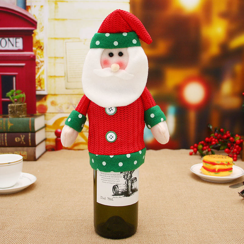 Christmas Wine Bottle Socks – Festive Holiday Decorations