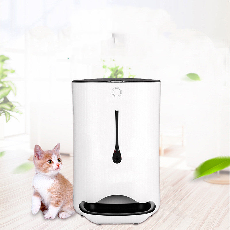 The Third Generation Intelligent Pet Feeder – Timed Automatic Food Dispenser with Video & 6L Capacity