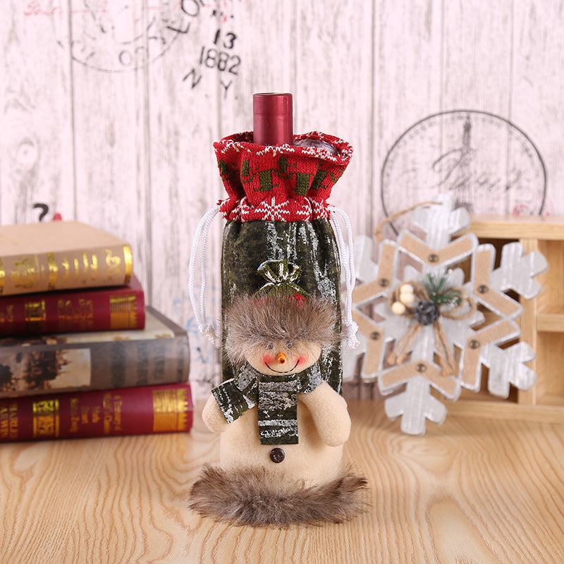 Christmas Wine Bottle Socks – Festive Holiday Decorations