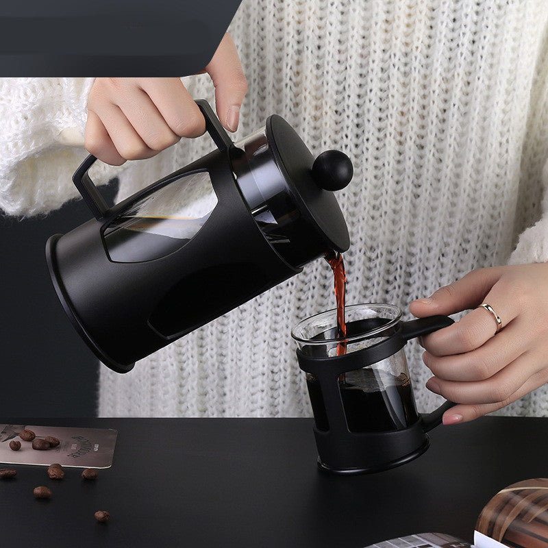 Manual Coffee Press — Classic French Press Brewer