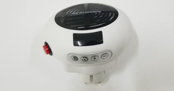 Mini Desktop Heater & Cooler, 400W — 15–32°C Adjustable Thermostat