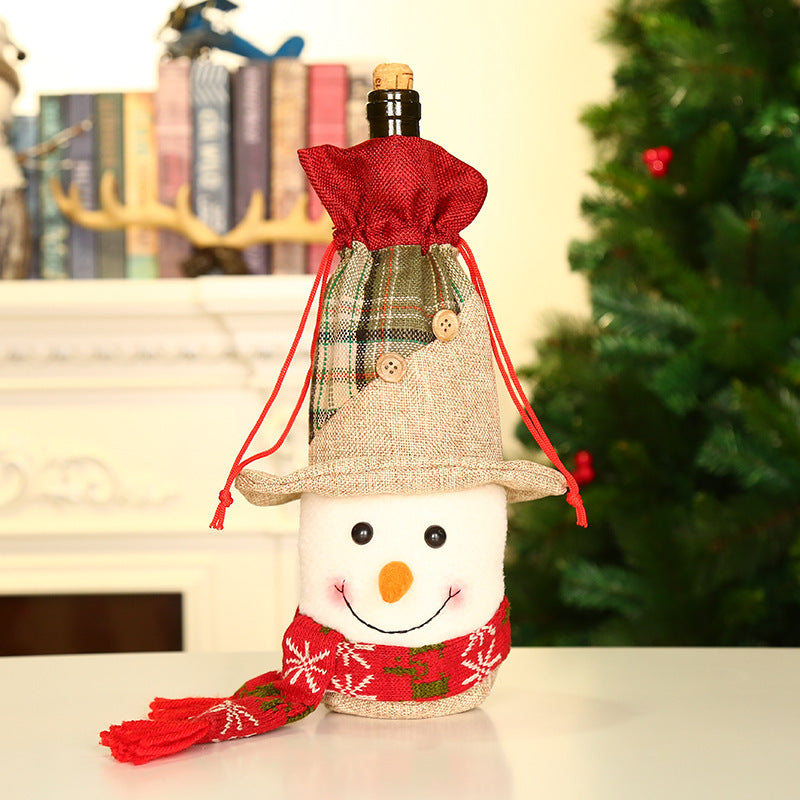 Christmas Wine Bottle Socks – Festive Holiday Decorations