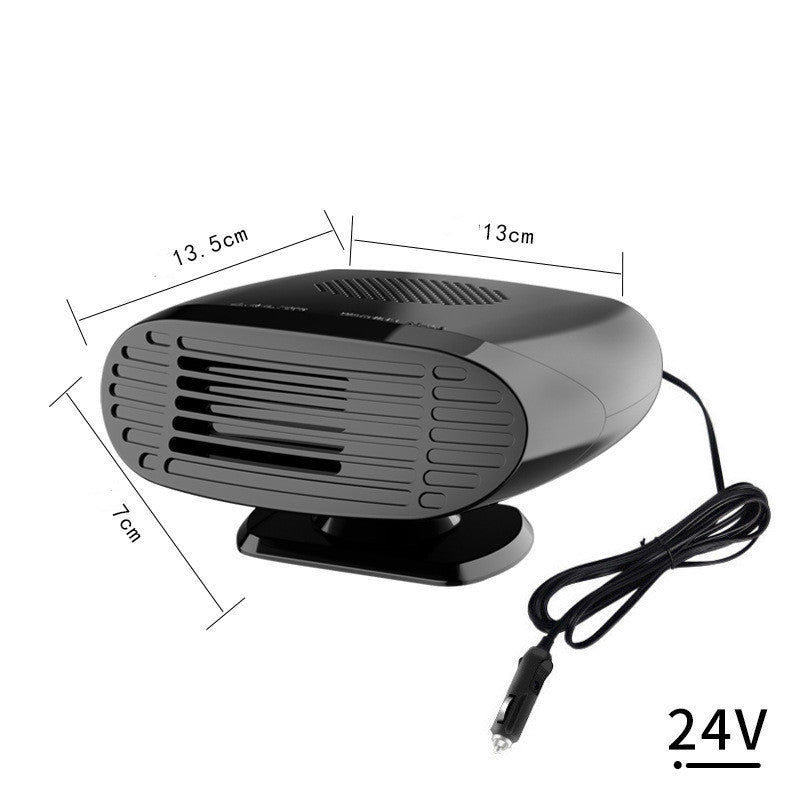 12V Plug-In Car Heater & Windscreen Defroster — Mini Electric Heater