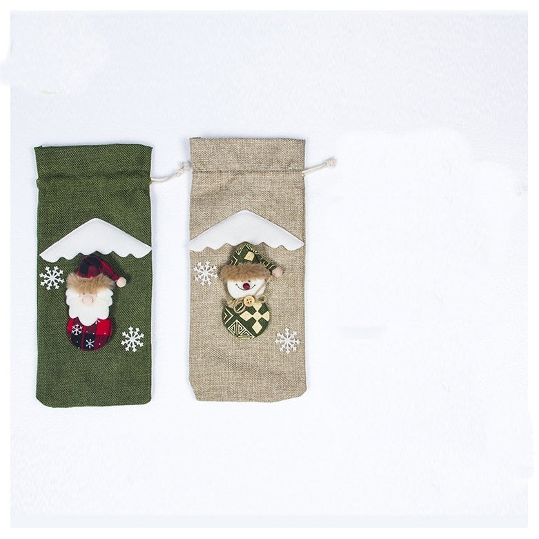 Christmas Wine Bottle Socks – Festive Holiday Decorations