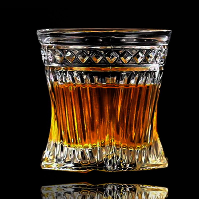Creative Whiskey Glass – Unique Household Crystal Glass Cup