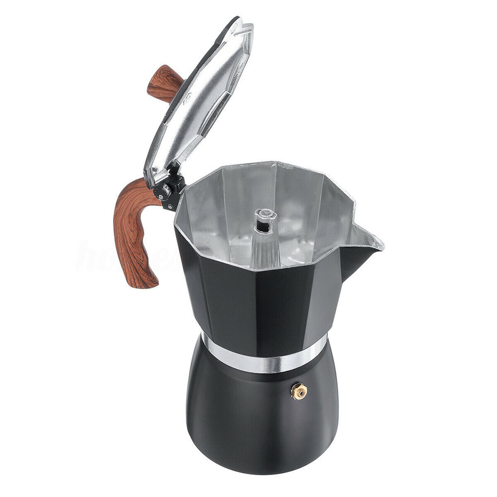 Italian Moka Coffee Pot Set — European-Style Stovetop Espresso Maker