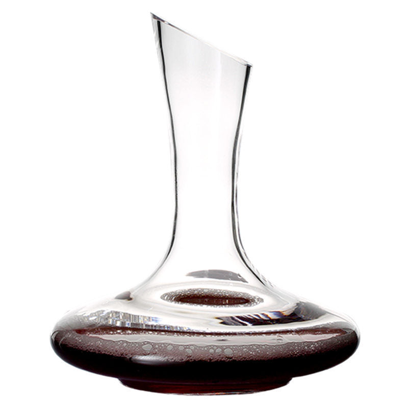 Zinc Alloy Wine Bottle Opener and Decanter – Black Wine Corkscrew with Comfortable Grip