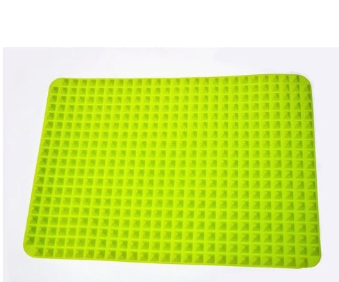 Non-Stick Silicone Pyramid Cooking & Baking Mat – Heat-Resistant Kitchen Gadget