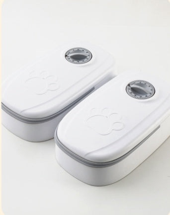 Automatic Pet Feeder – Smart Food Dispenser with Timer & Stainless Steel Bowl for Cats & Dogs