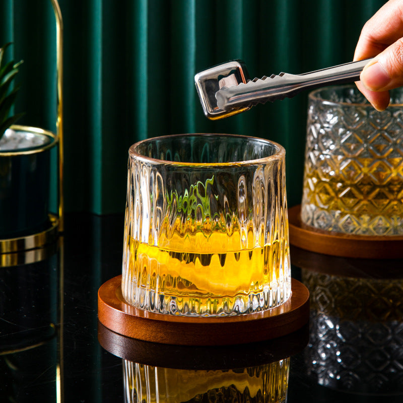Whiskey Tumbler Glass – Elegant Turning Wine Glass