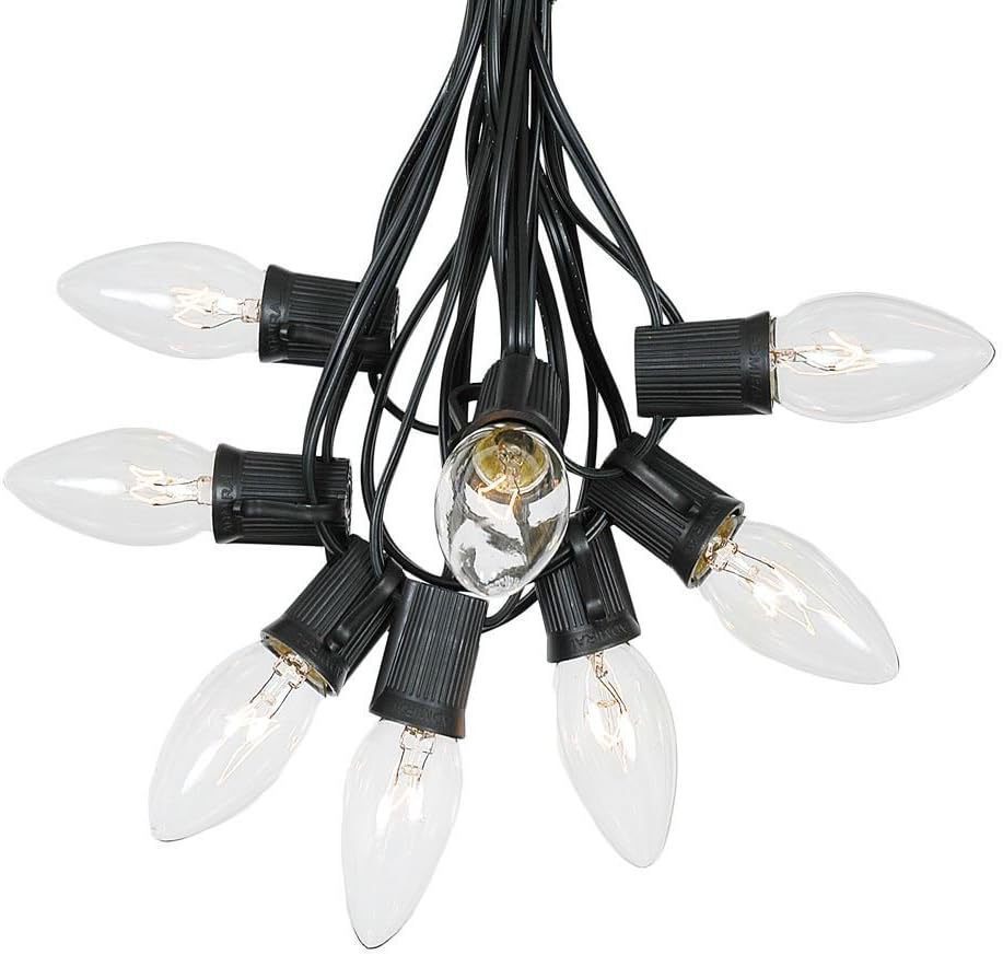 Colourful LED Christmas String Lights – Retro C9 Bulb Holiday Decoration | Pixel & Parcel Co.