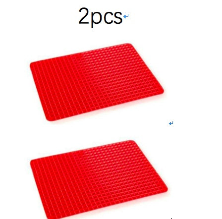 Non-Stick Silicone Pyramid Cooking & Baking Mat – Heat-Resistant Kitchen Gadget