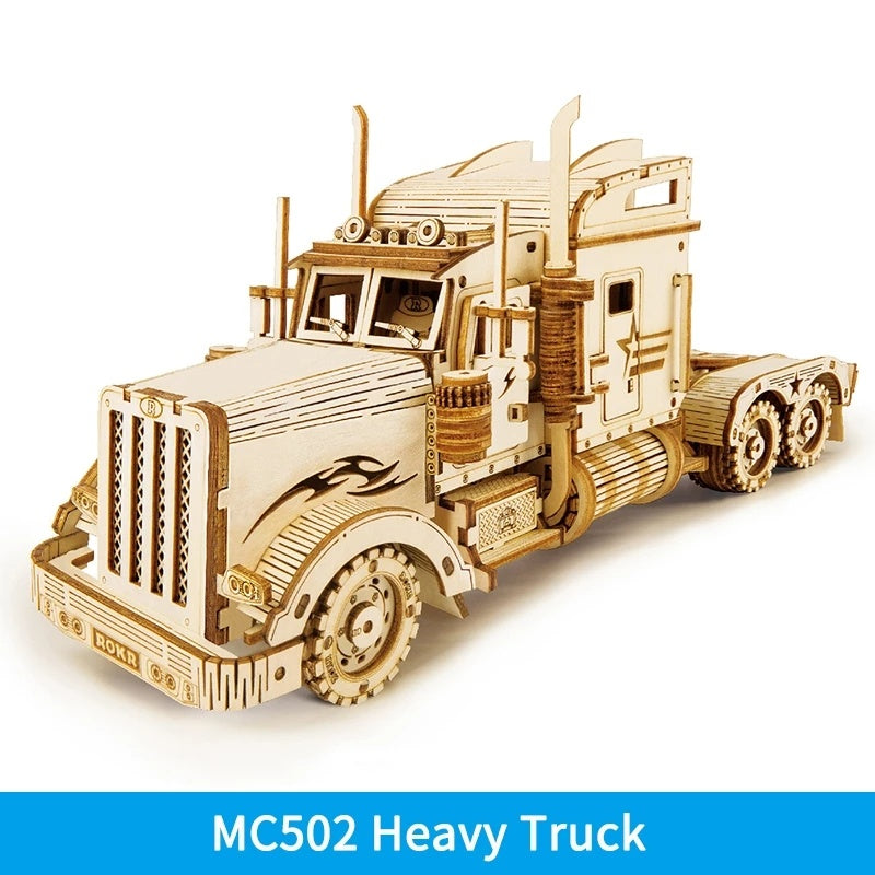 Robotime ROKR Locomotive Train – 3D Wooden Puzzle Model Building Kit