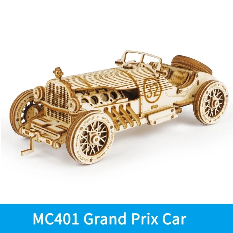 Robotime ROKR Locomotive Train – 3D Wooden Puzzle Model Building Kit