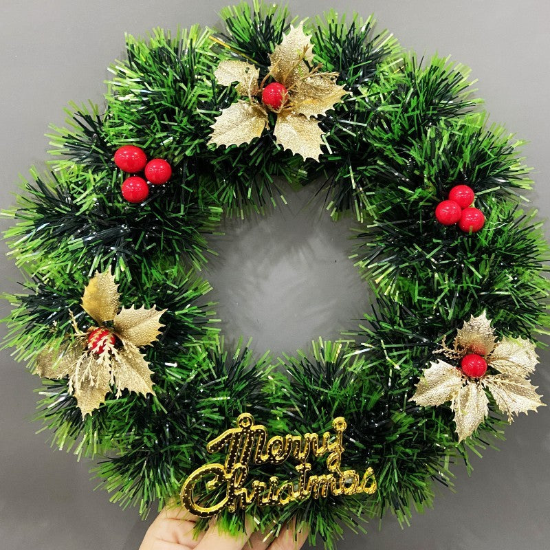 Christmas Festival Wreath – Decorative Door & Window Hanging (Multiple Sizes & Styles) | Pixel & Parcel Co.