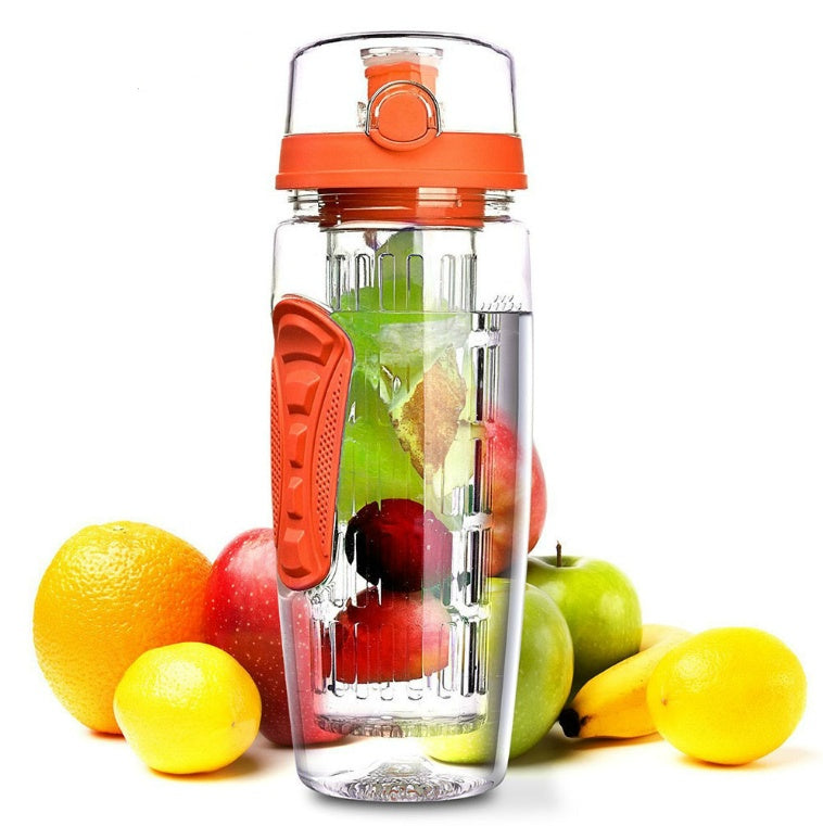 Fruit Infuser Juice Shaker Bottle – Portable Camp & Sports Bottle