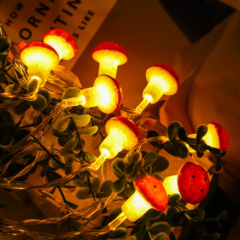 String Lights with Small Lanterns – LED Decorative Lights for Girls Room & Christmas | Pixel & Parcel Co.