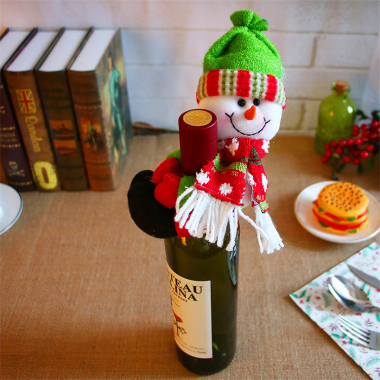 Christmas Wine Bottle Socks – Festive Holiday Decorations