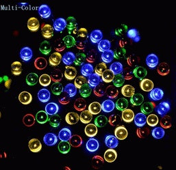 Solar LED Christmas String Lights – Outdoor Waterproof Garden Decoration | Pixel & Parcel Co.