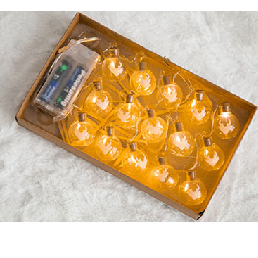 Copper Wire LED String Lights – Nordic Style Christmas Decorations (1m) | Pixel & Parcel Co.