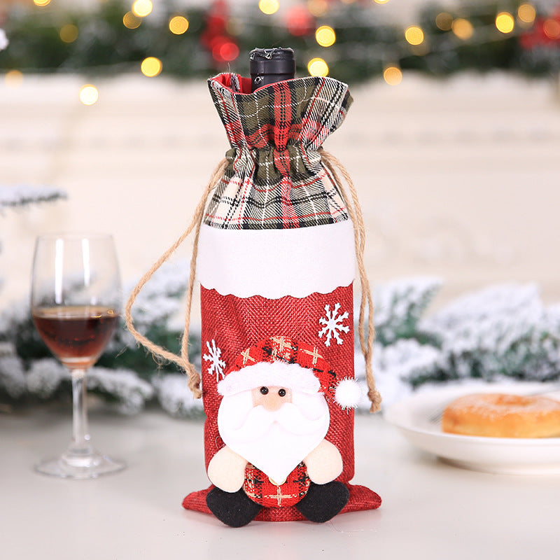 Christmas Wine Bottle Socks – Festive Holiday Decorations