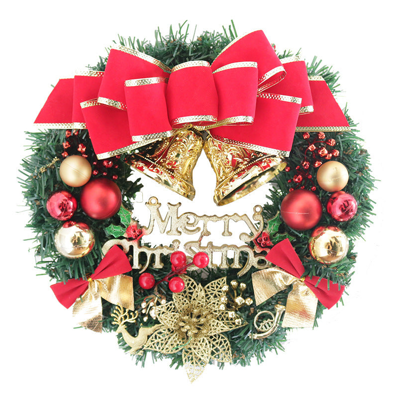 30cm Simple Christmas Wreath – Festive Door Decoration | Pixel & Parcel Co.
