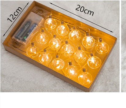 Copper Wire LED String Lights – Nordic Style Christmas Decorations (1m) | Pixel & Parcel Co.
