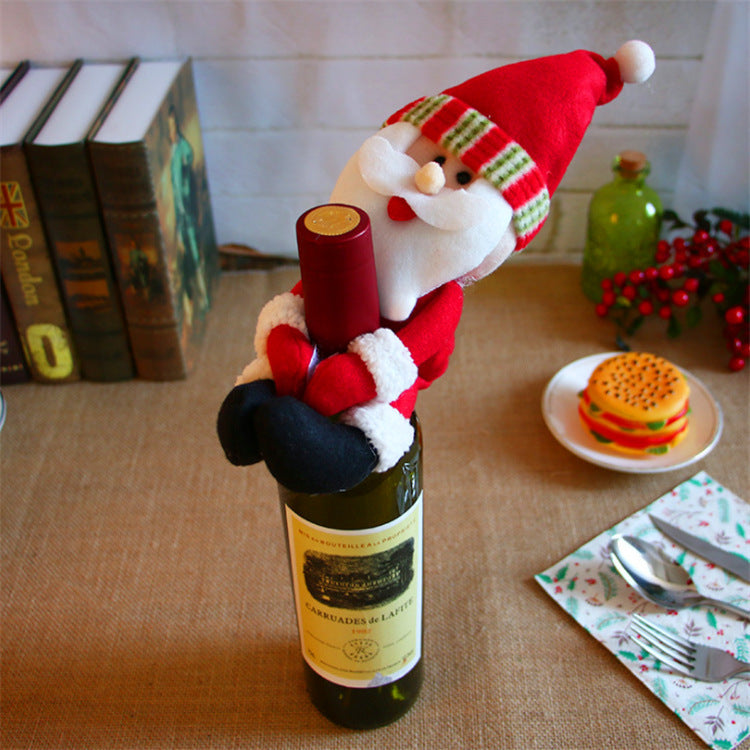 Christmas Wine Bottle Socks – Festive Holiday Decorations