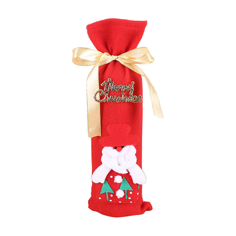 Christmas Wine Bottle Socks – Festive Holiday Decorations