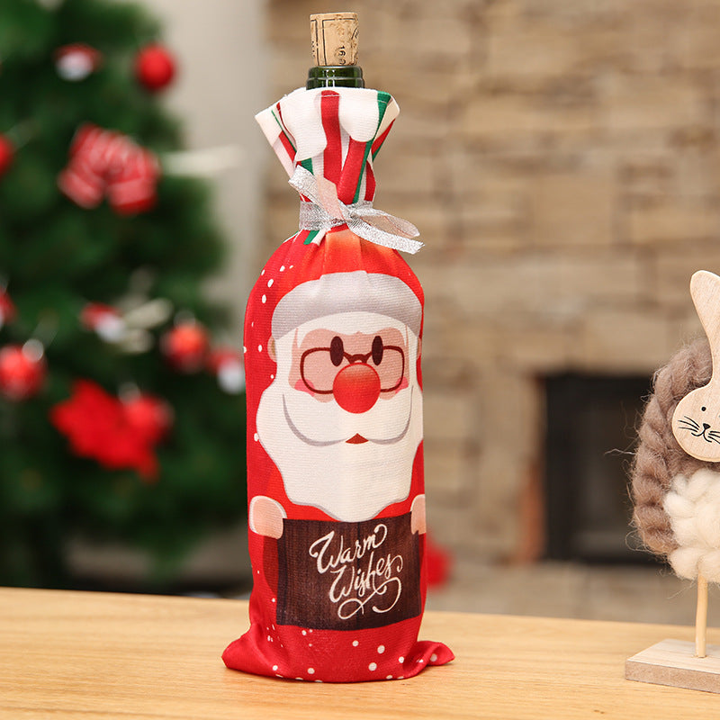 Christmas Wine Bottle Socks – Festive Holiday Decorations