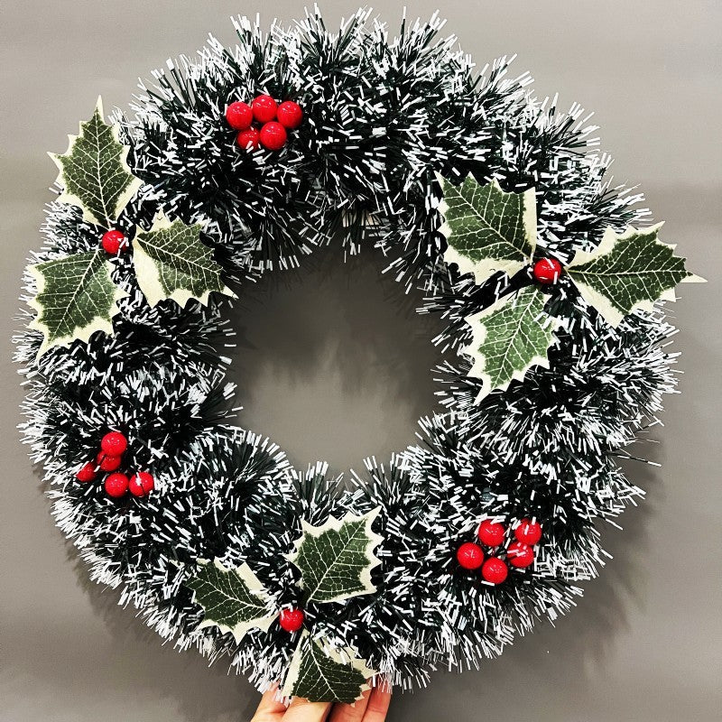 Christmas Festival Wreath – Decorative Door & Window Hanging (Multiple Sizes & Styles) | Pixel & Parcel Co.