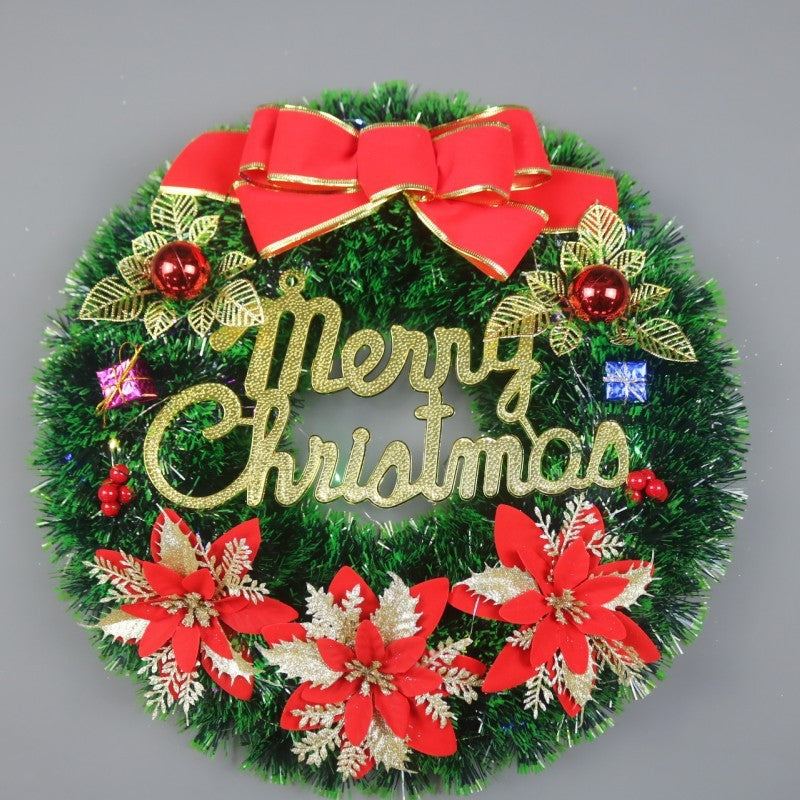 Christmas Festival Wreath – Decorative Door & Window Hanging (Multiple Sizes & Styles) | Pixel & Parcel Co.