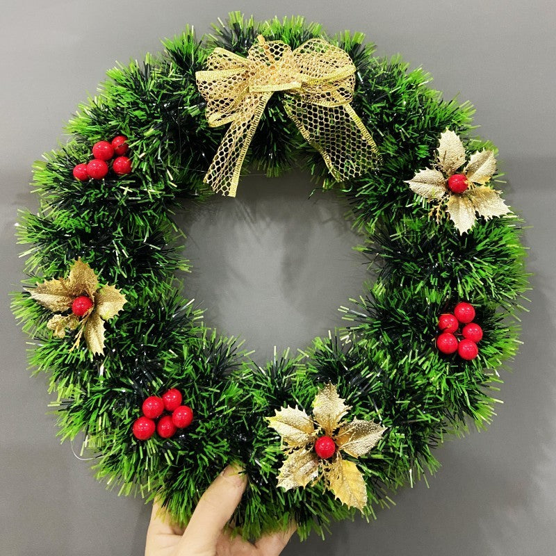 Christmas Festival Wreath – Decorative Door & Window Hanging (Multiple Sizes & Styles) | Pixel & Parcel Co.