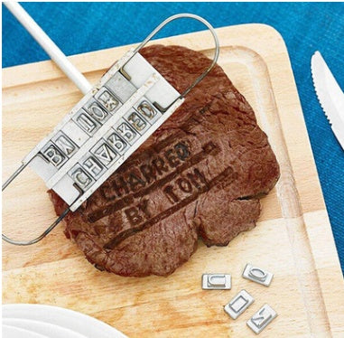 BBQ Branding Iron Stamp – Hot Stamping Die for Grilled Meat