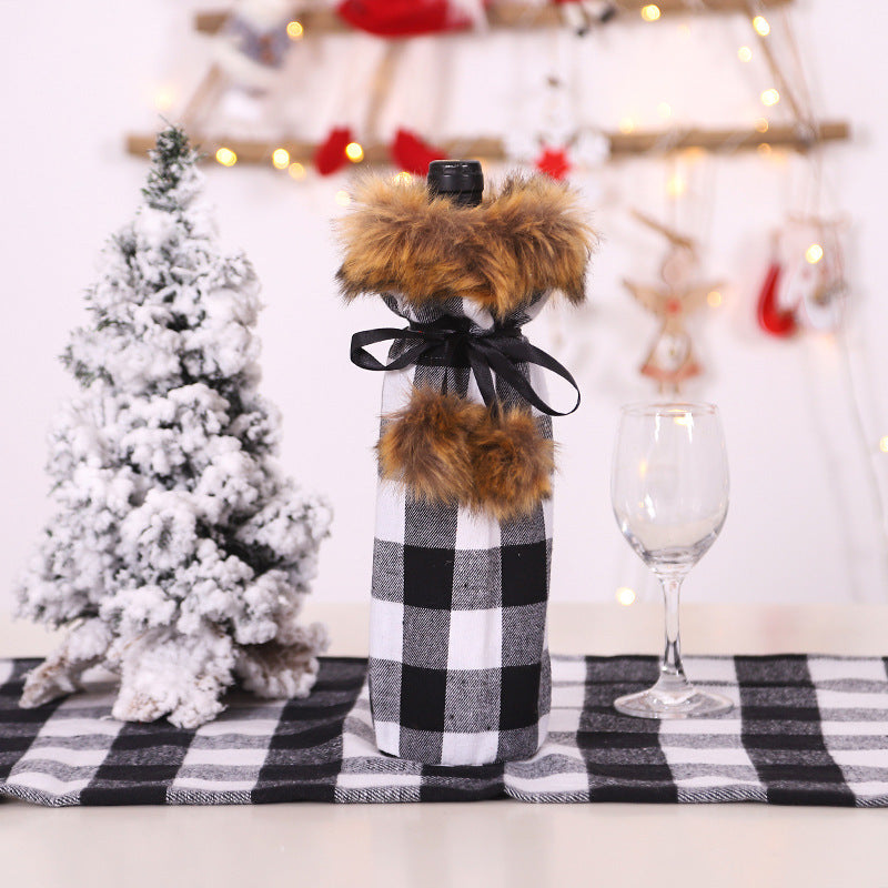Christmas Wine Bottle Socks – Festive Holiday Decorations