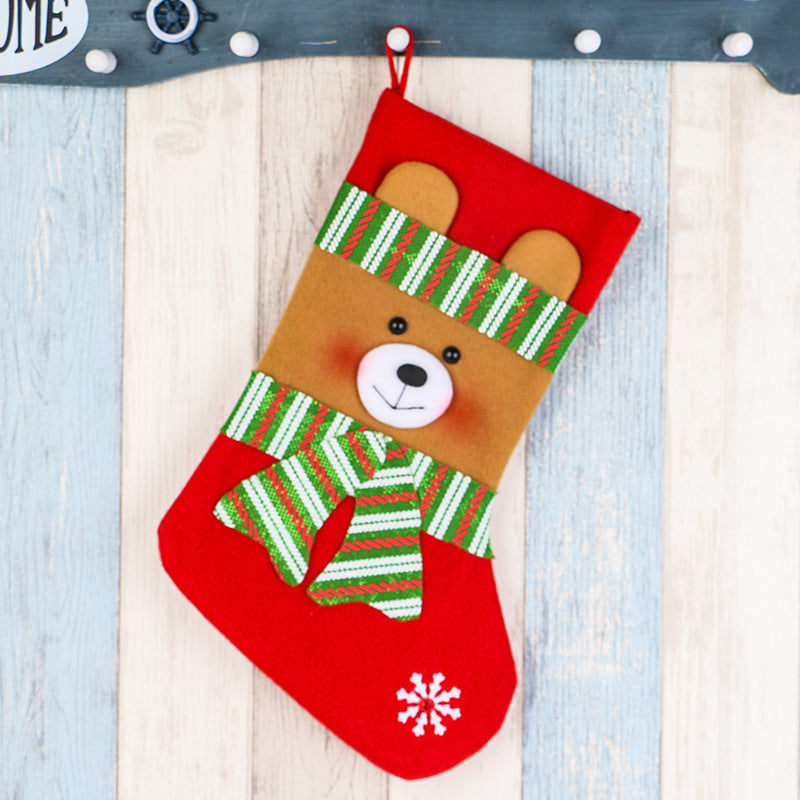 Christmas Gift Bag Stockings – Large Holiday Socks & Decorative Ornaments