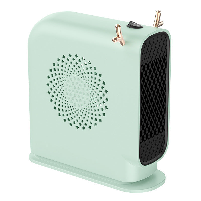 Desktop Mini Heater — 2 Heat Settings, Mechanical Knob (220V/50Hz)