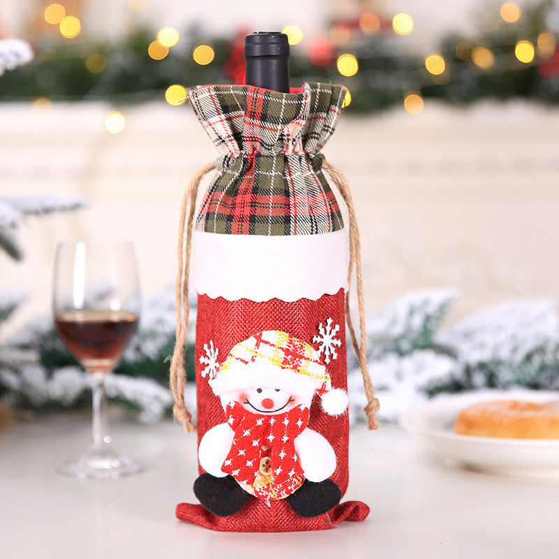 Christmas Wine Bottle Socks – Festive Holiday Decorations