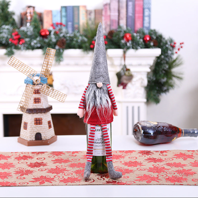 Christmas Wine Bottle Socks – Festive Holiday Decorations